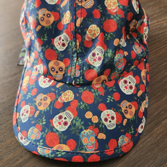 Sugar Skulls/Day Of The Dead Unisex Cap - Picture 2 of 6